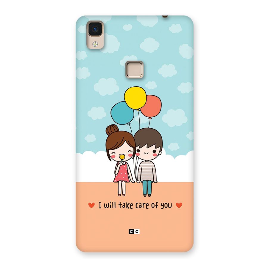 Promise To Care Back Case for V3 Max