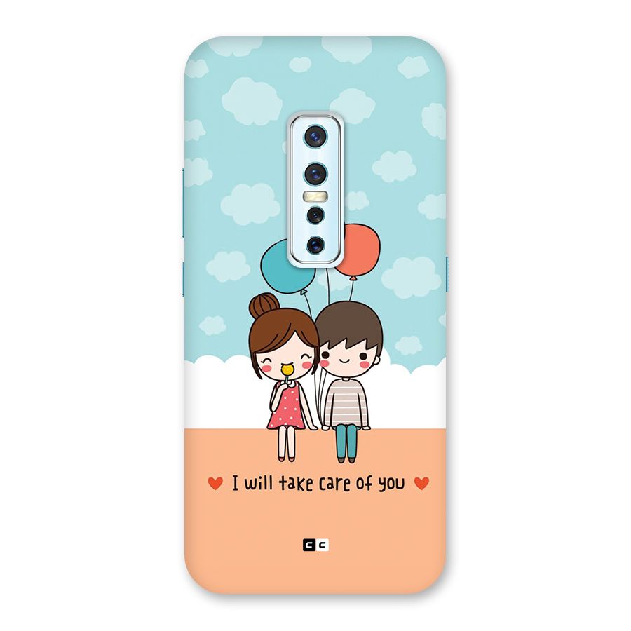 Promise To Care Back Case for Vivo V17 Pro