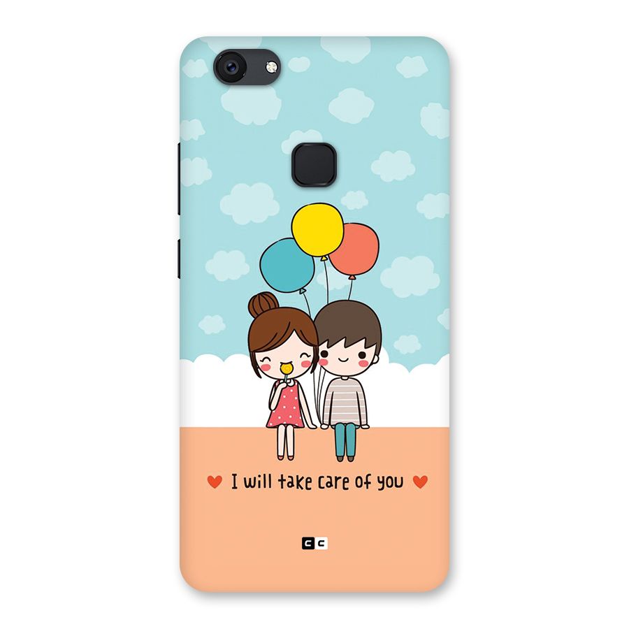 Promise To Care Back Case for Vivo V7 Plus