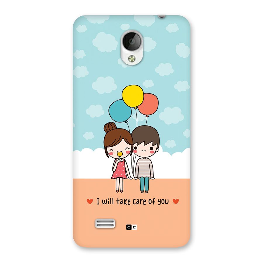 Promise To Care Back Case for Vivo Y21