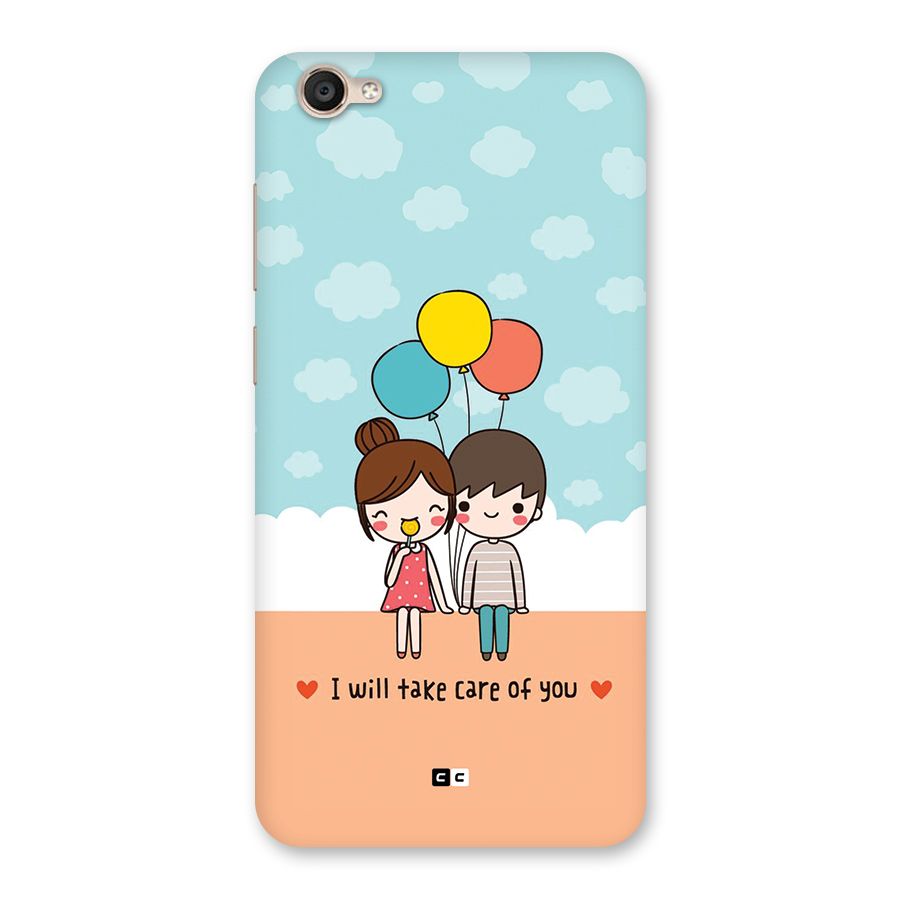 Promise To Care Back Case for Vivo Y55s