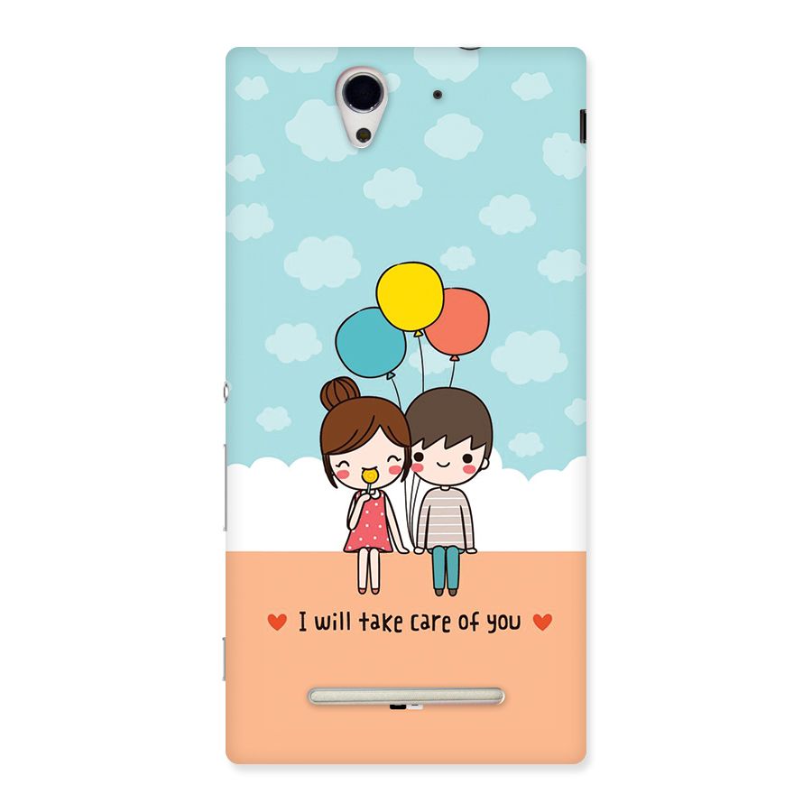 Promise To Care Back Case for Xperia C3