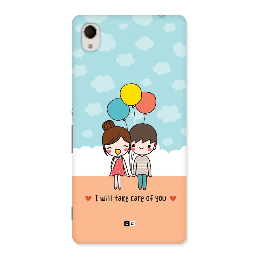 Promise To Care Back Case for Xperia M4