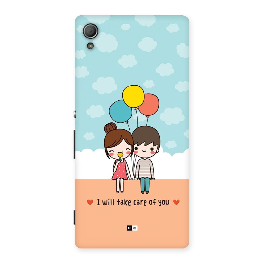 Promise To Care Back Case for Xperia Z3 Plus