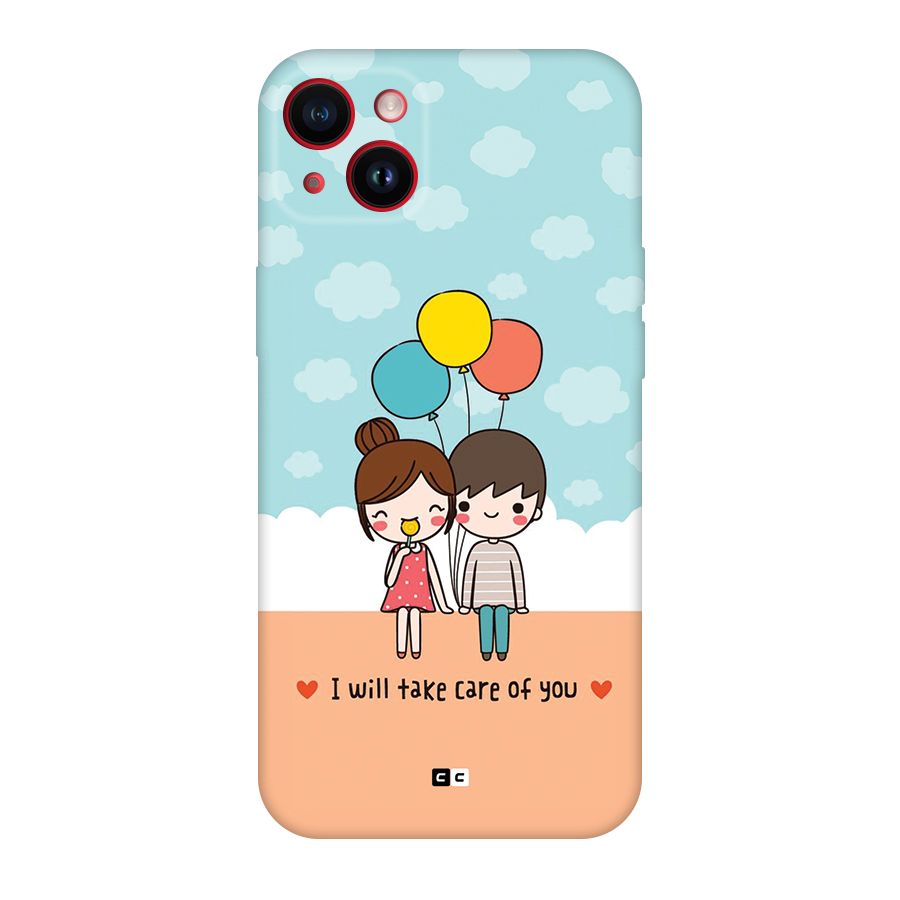 Promise To Care Back Case for iPhone 14 Plus