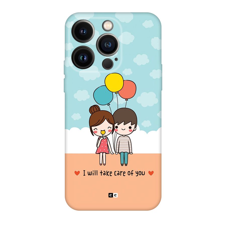 Promise To Care Back Case for iPhone 14 Pro