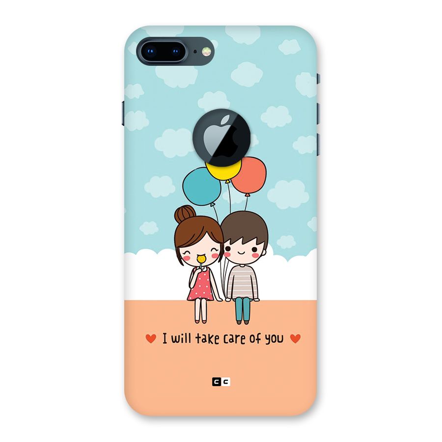 Promise To Care Back Case for iPhone 7 Plus Logo Cut