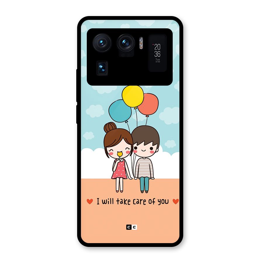 Promise To Care Glass Back Case for Mi 11 Ultra