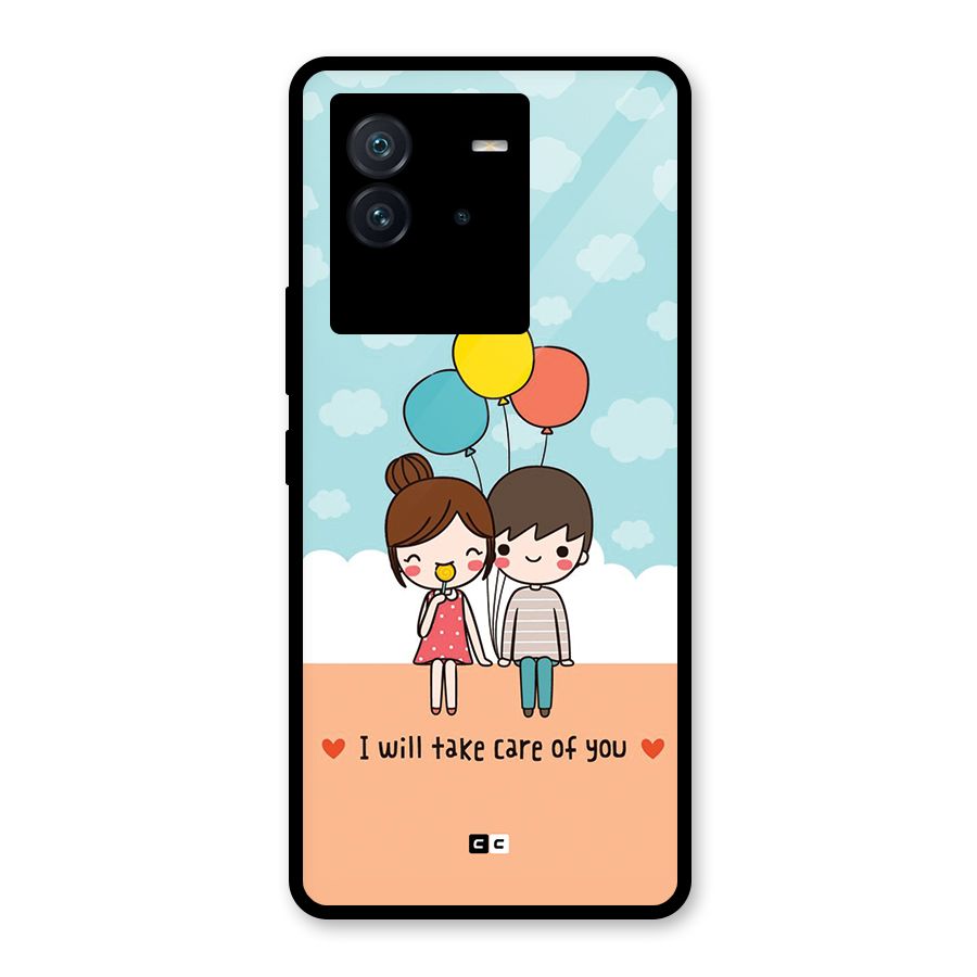 Promise To Care Glass Back Case for Vivo iQOO Neo 6 5G