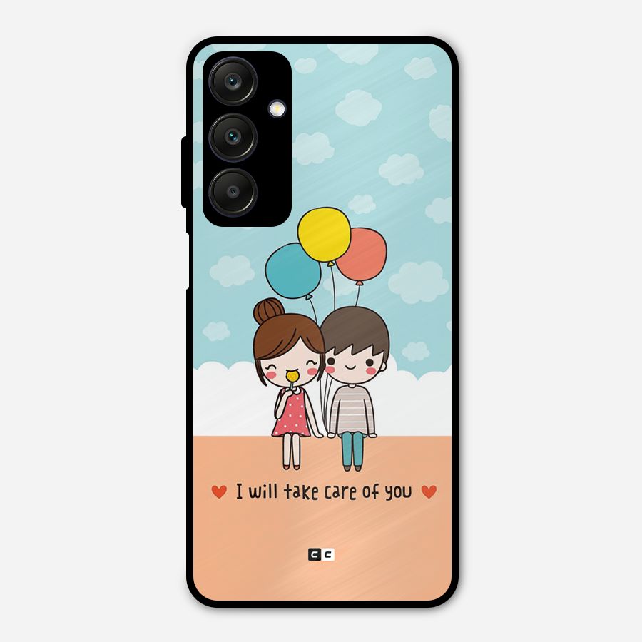 Promise To Care Metal Back Case for Galaxy A25 5G