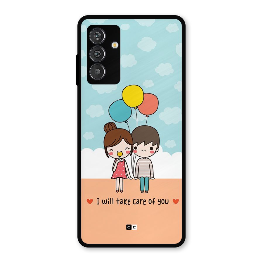 Promise To Care Metal Back Case for Galaxy F13