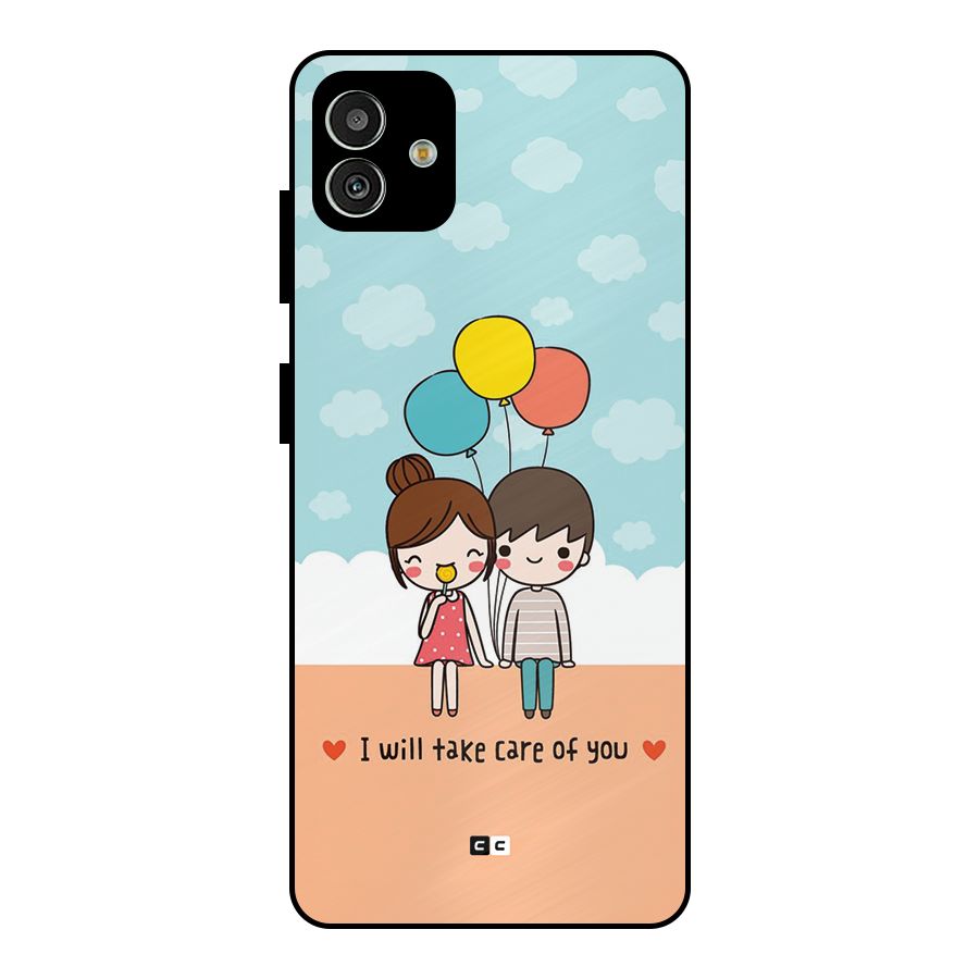 Promise To Care Metal Back Case for Galaxy M13 5G