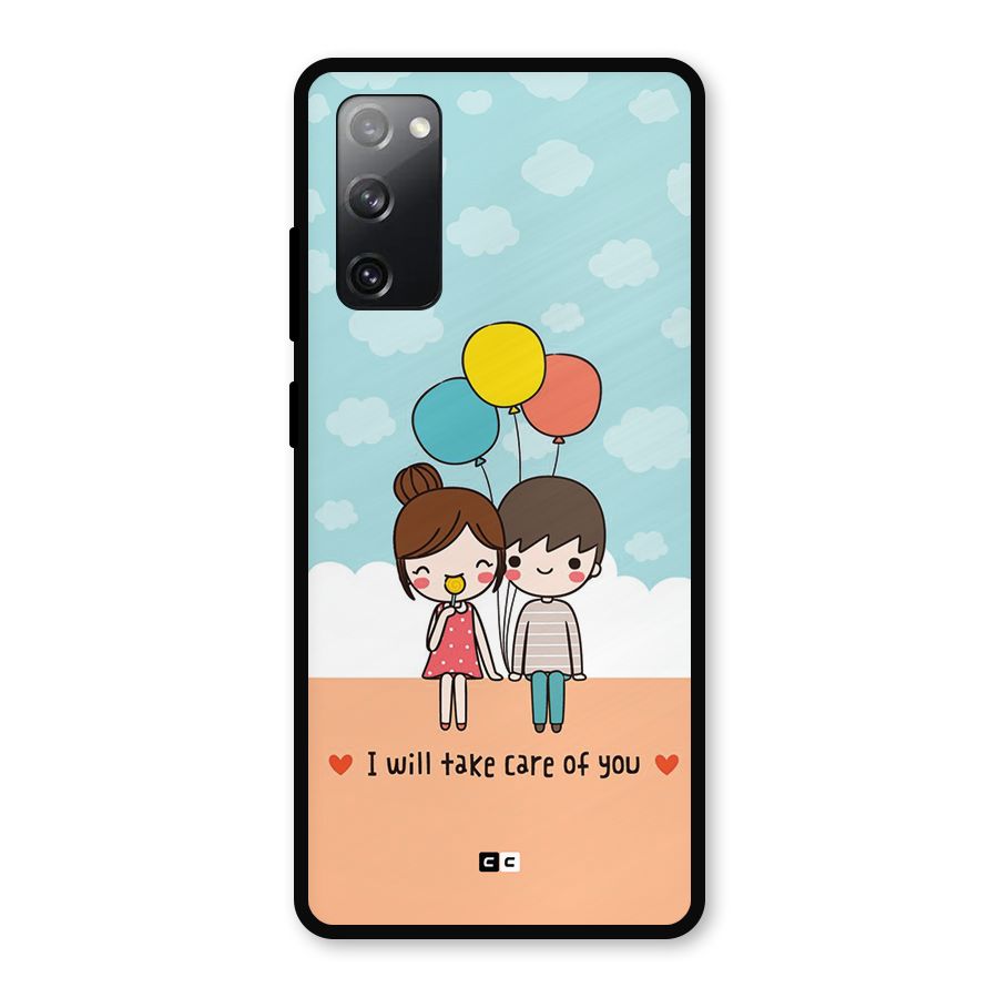 Promise To Care Metal Back Case for Galaxy S20 FE 5G