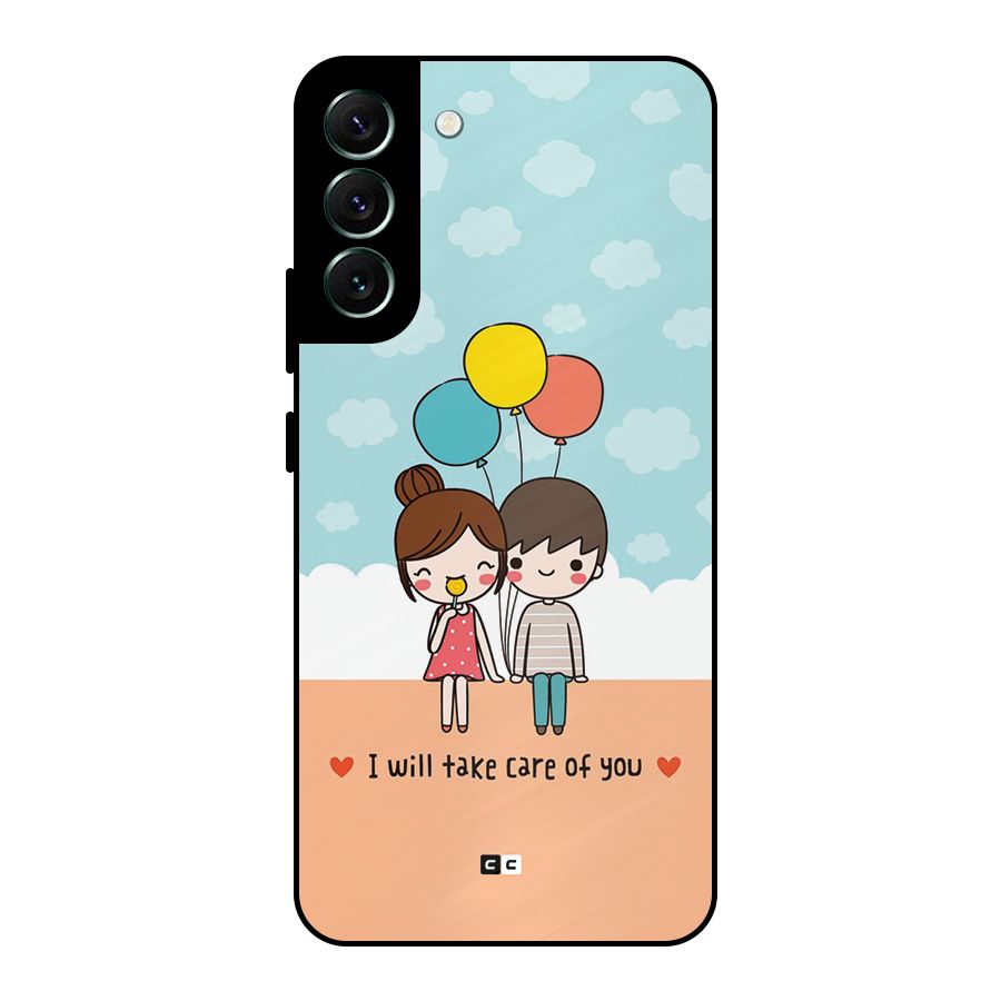 Promise To Care Metal Back Case for Galaxy S22 Plus 5G