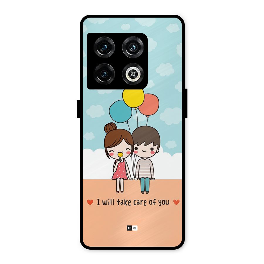 Promise To Care Metal Back Case for OnePlus 10 Pro 5G