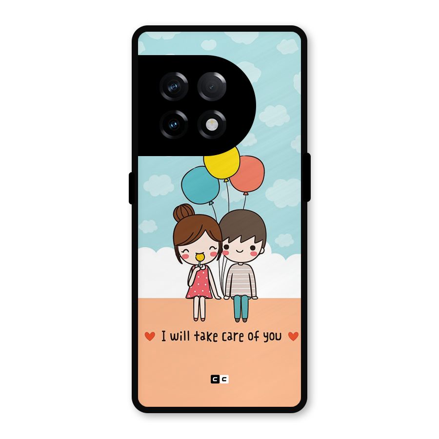 Promise To Care Metal Back Case for OnePlus 11R