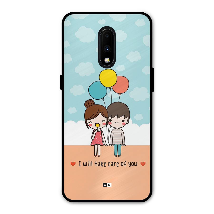 Promise To Care Metal Back Case for OnePlus 7
