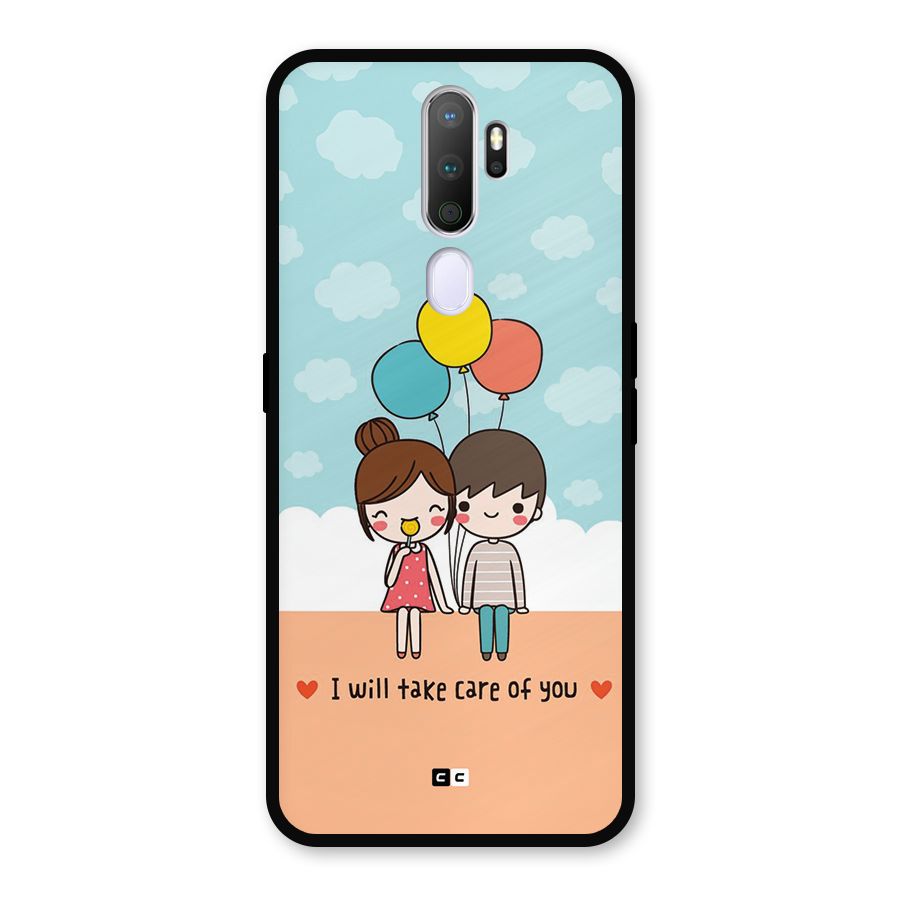 Promise To Care Metal Back Case for Oppo A9 (2020)