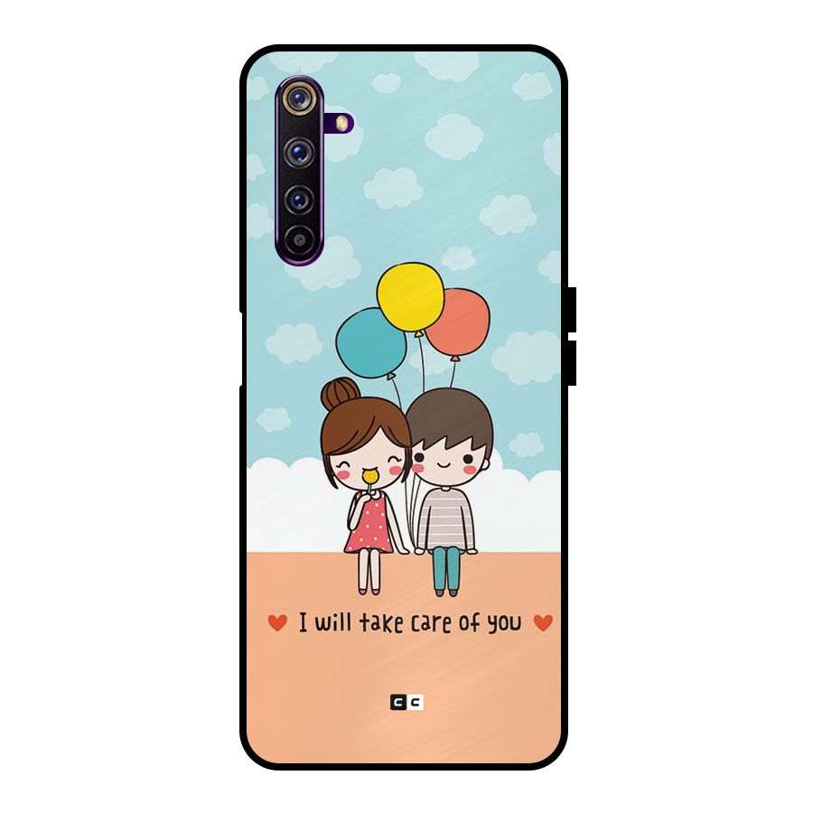 Promise To Care Metal Back Case for Realme 6 Pro