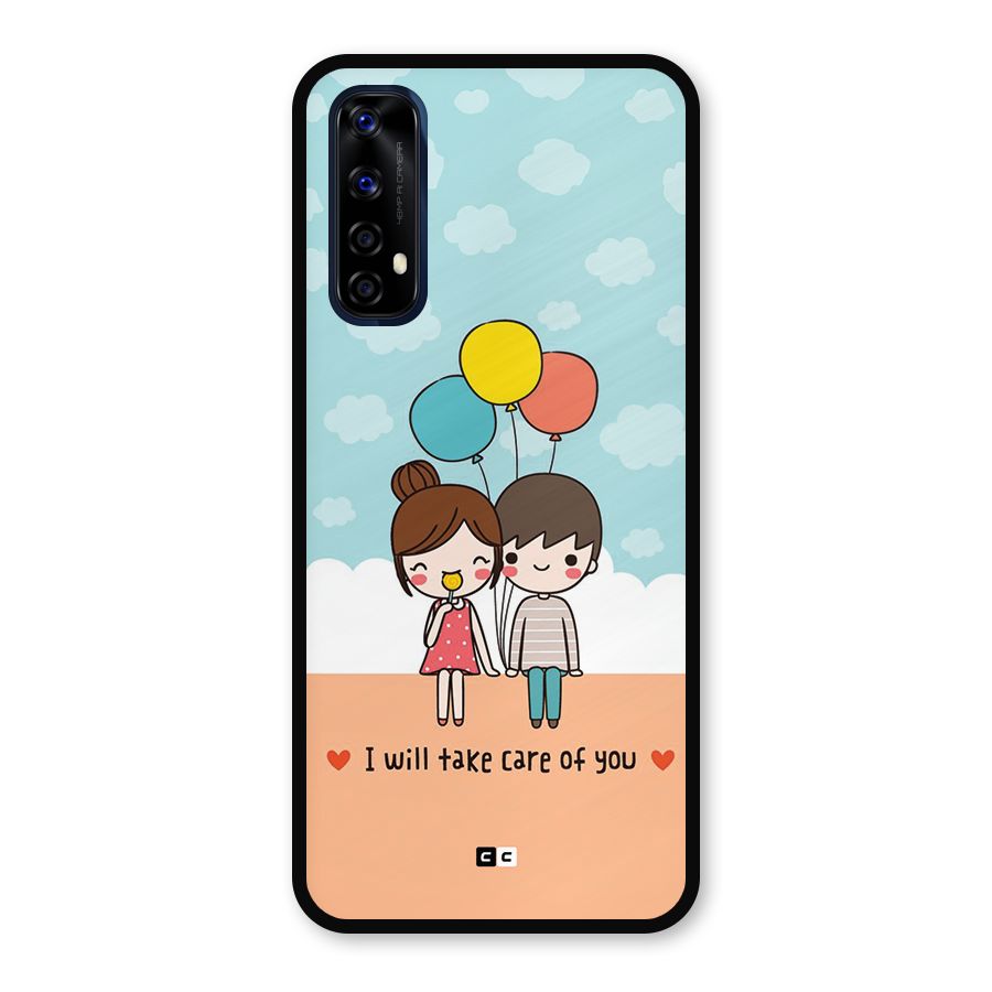 Promise To Care Metal Back Case for Realme 7