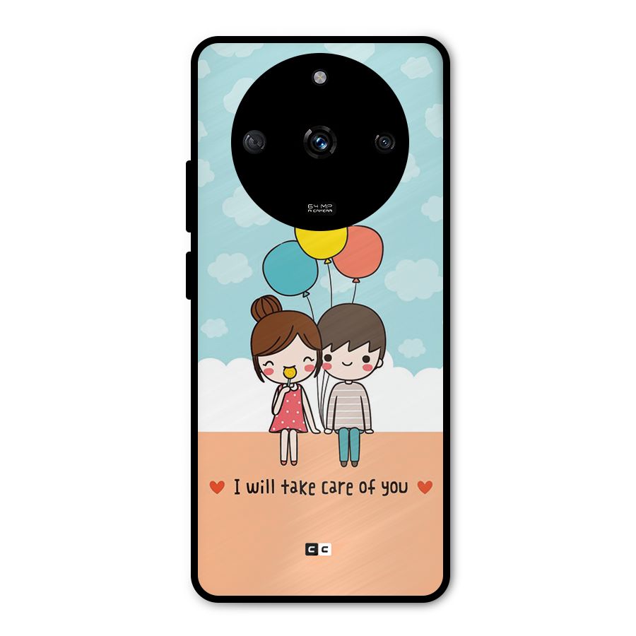 Promise To Care Metal Back Case for Realme Narzo 60 5G