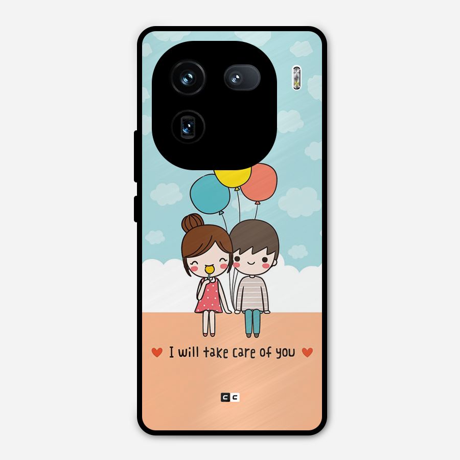Promise To Care Metal Back Case for iQOO 12