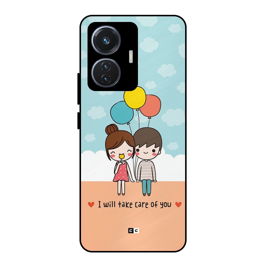 Promise To Care Metal Back Case for iQOO Z6 44W