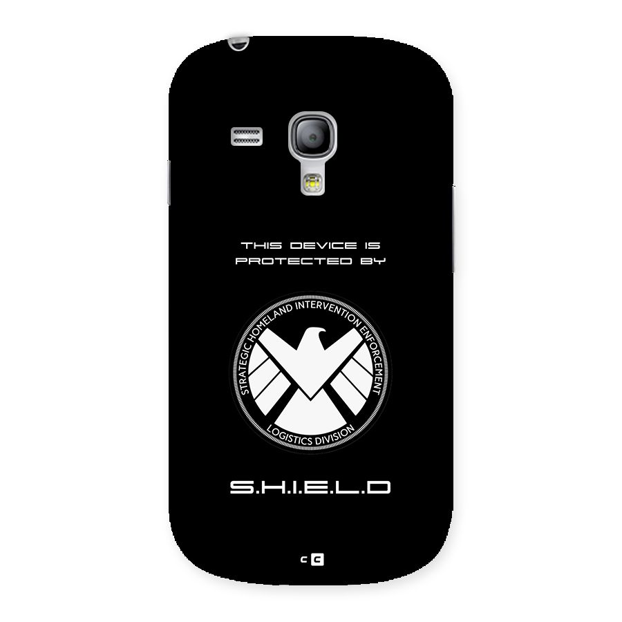 Protected Device Back Case for Galaxy S3 Mini