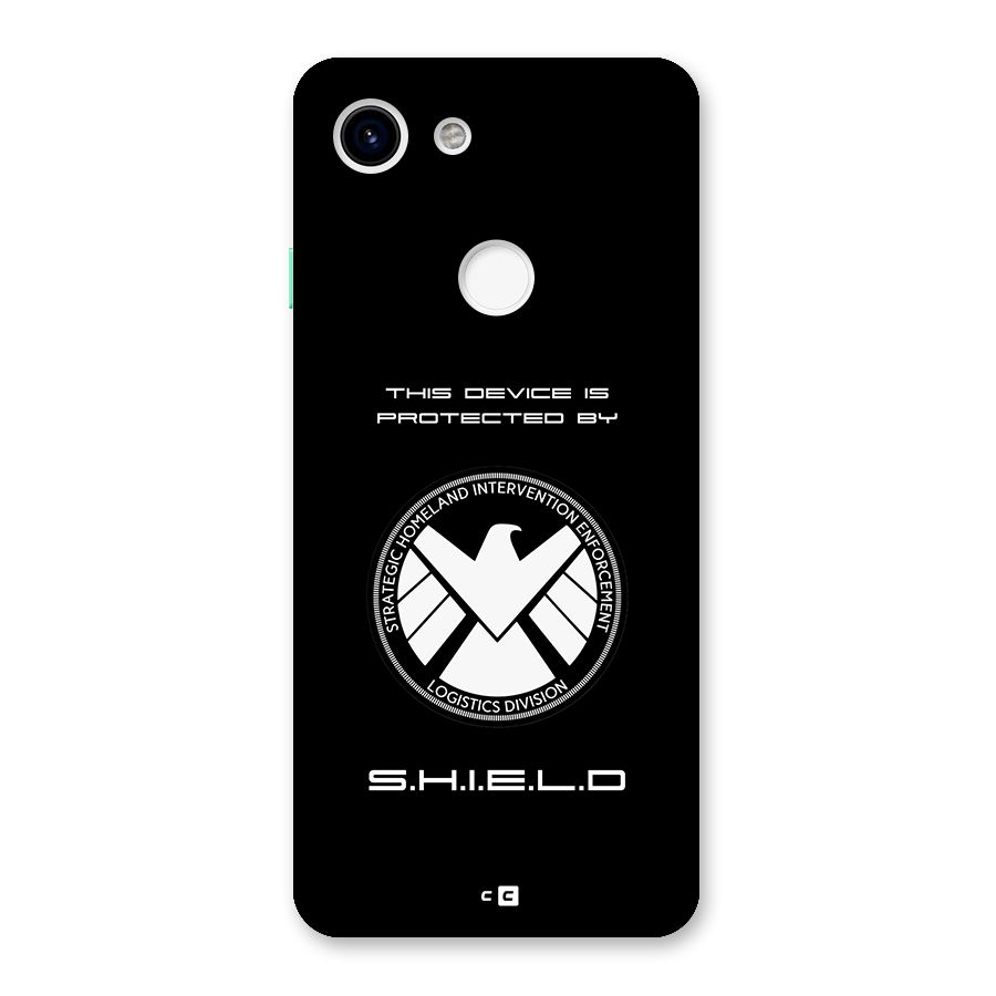 Protected Device Back Case for Google Pixel 3