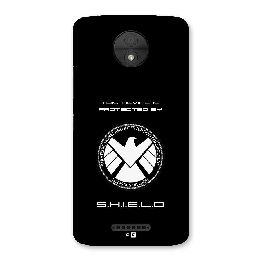 Protected Device Back Case for Moto C