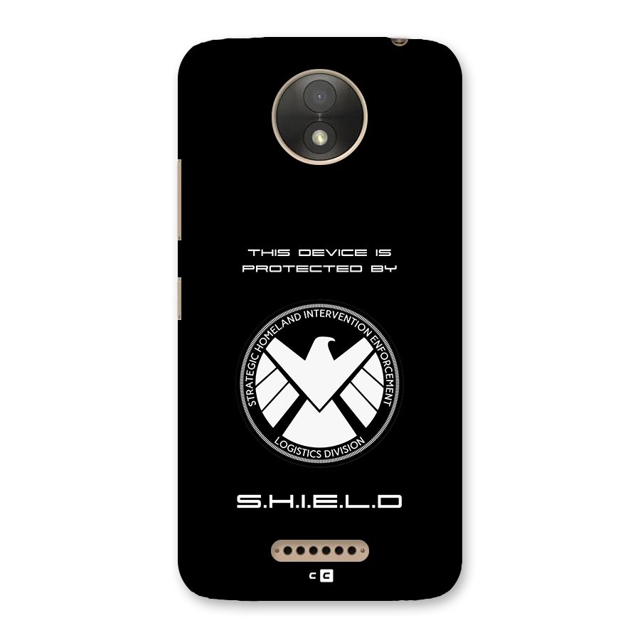 Protected Device Back Case for Moto C Plus