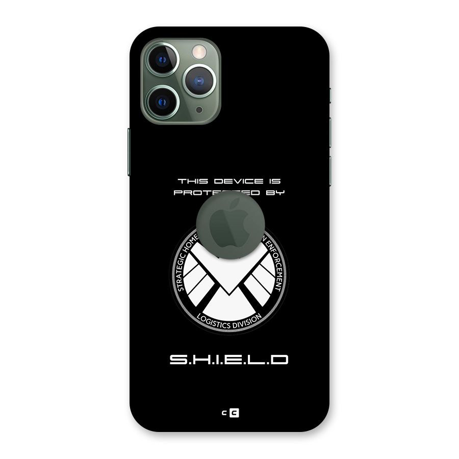 Protected Device Back Case for iPhone 11 Pro Logo Cut