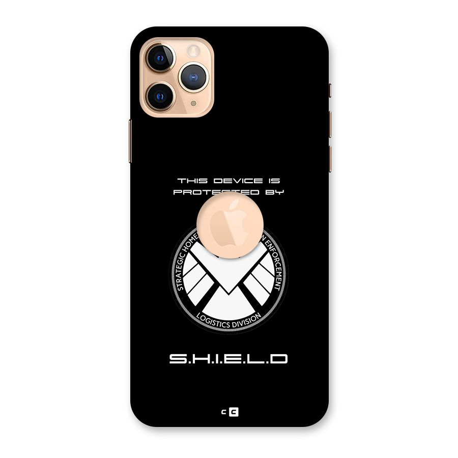 Protected Device Back Case for iPhone 11 Pro Max Logo Cut