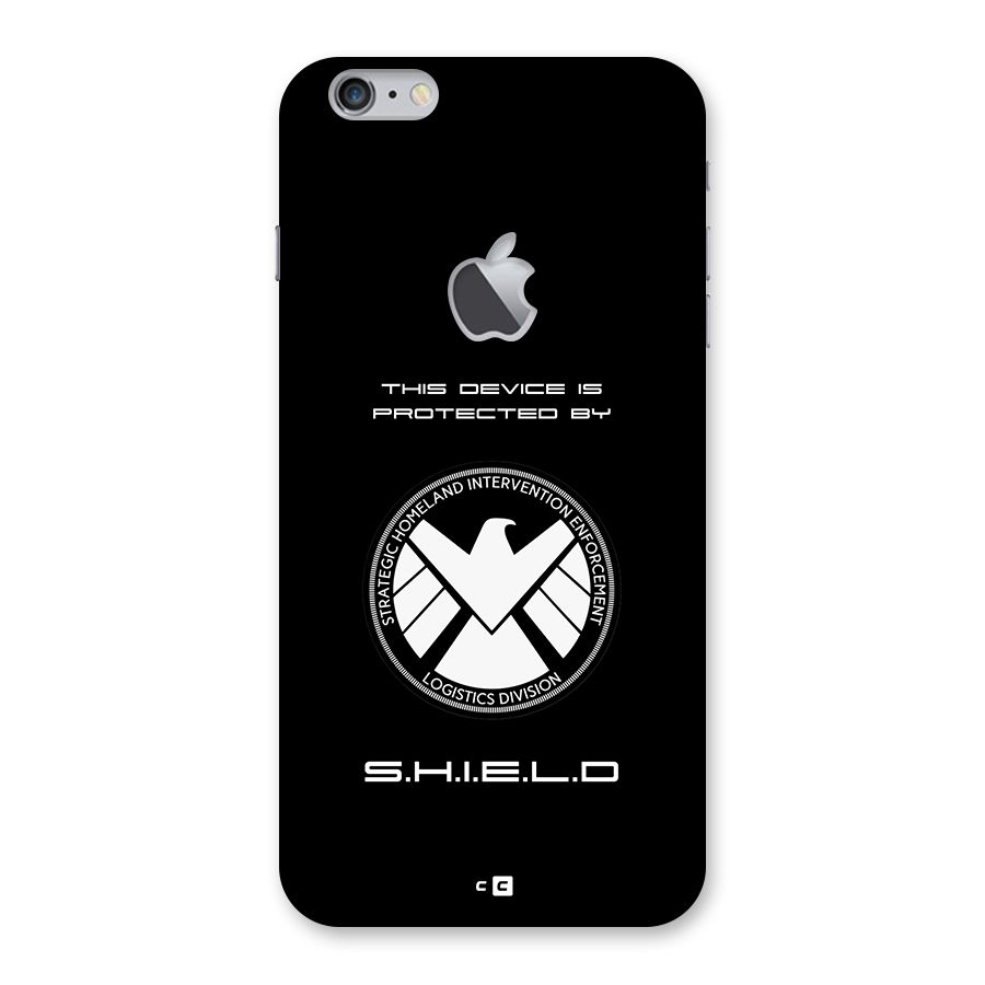 Protected Device Back Case for iPhone 6 Plus 6S Plus Logo Cut