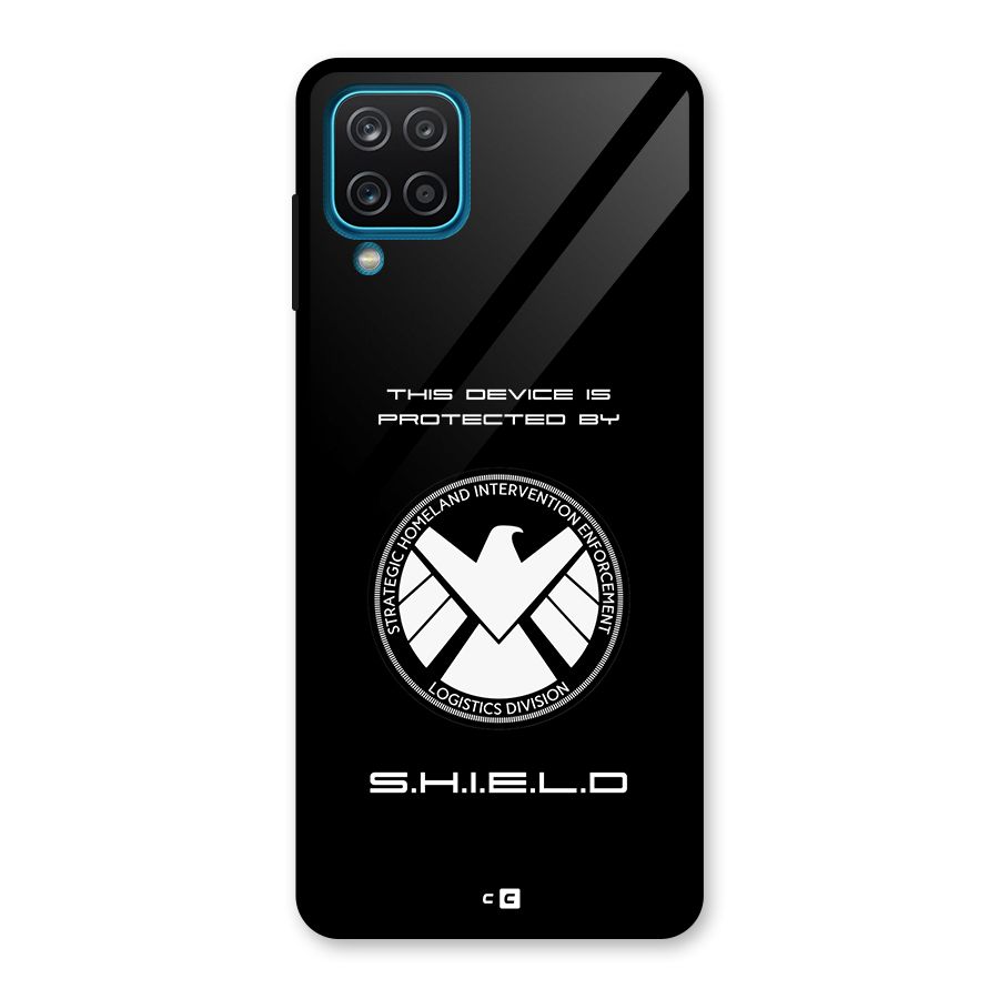 Protected Device Glass Back Case for Galaxy A12