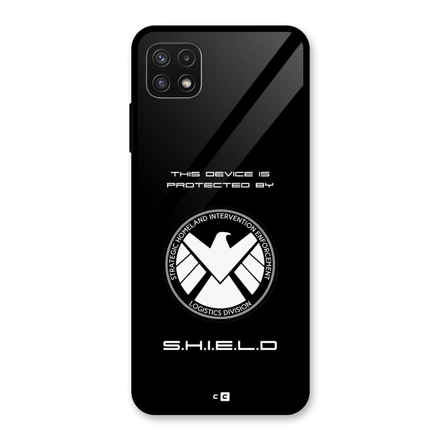 Protected Device Glass Back Case for Galaxy A22 5G