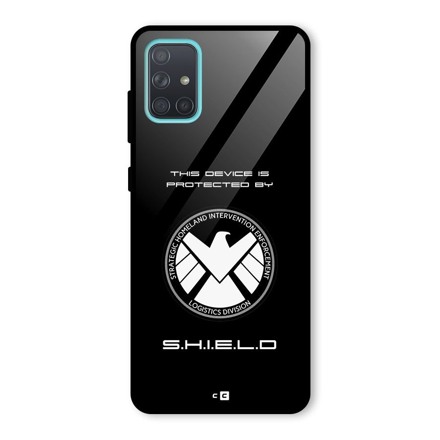 Protected Device Glass Back Case for Galaxy A71