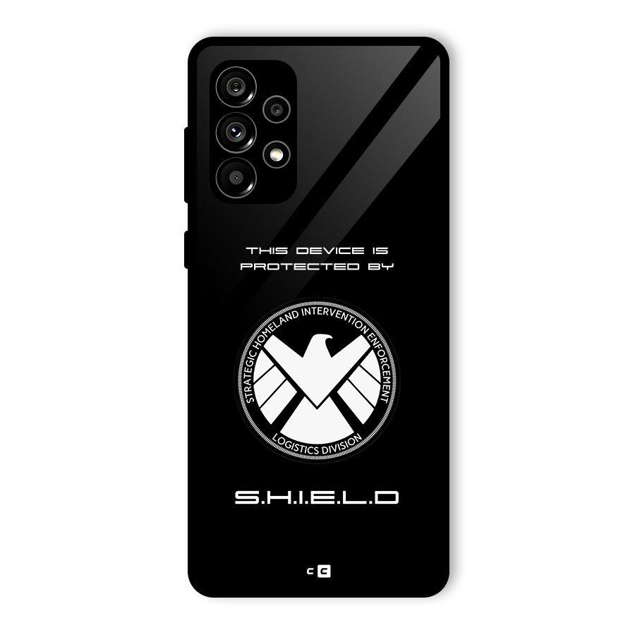 Protected Device Glass Back Case for Galaxy A73 5G