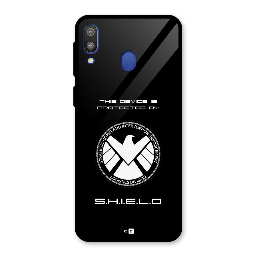 Protected Device Glass Back Case for Galaxy M20