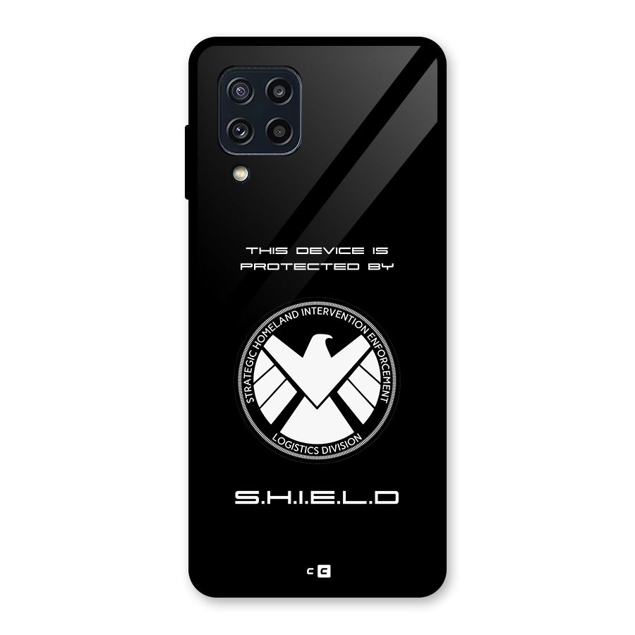 Protected Device Glass Back Case for Galaxy M32