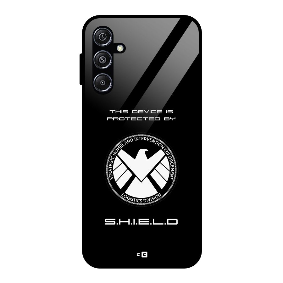 Protected Device Glass Back Case for Galaxy M34 5G