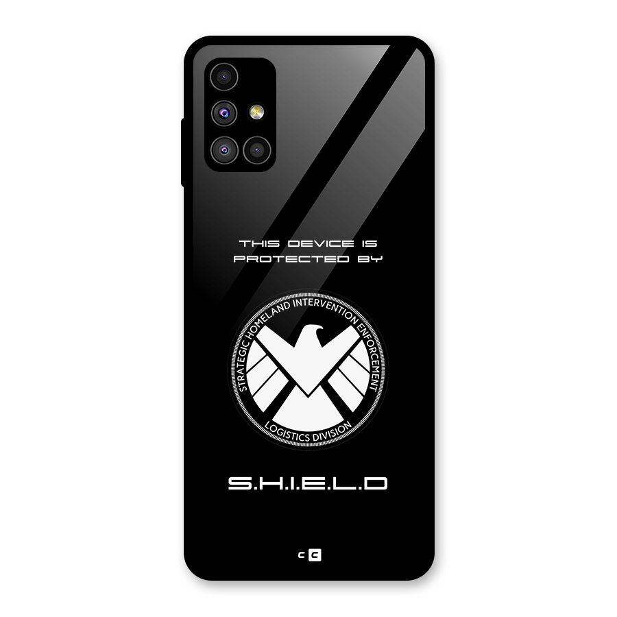 Protected Device Glass Back Case for Galaxy M51