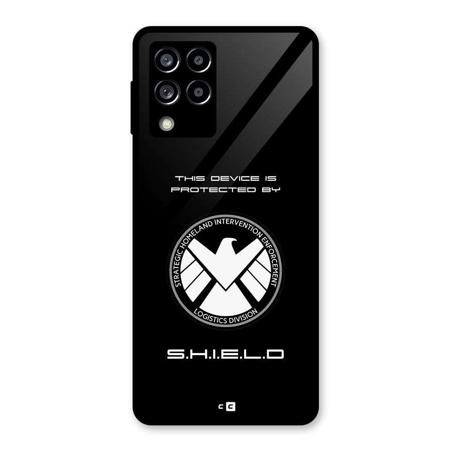 Protected Device Glass Back Case for Galaxy M53 5G