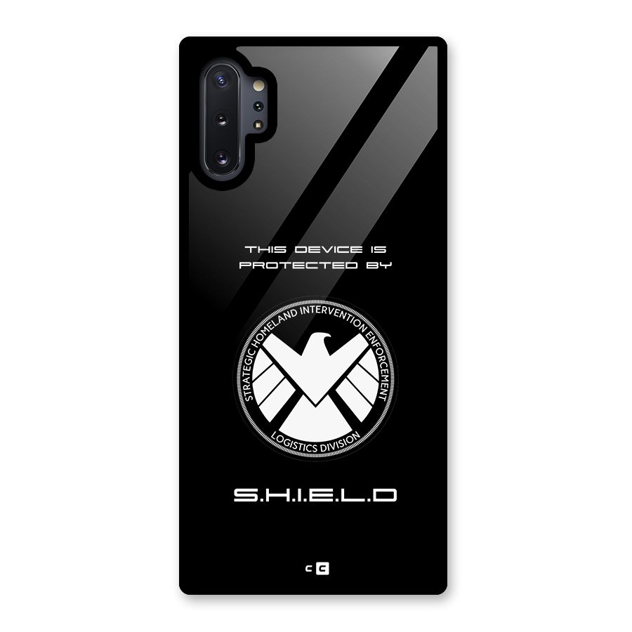 Protected Device Glass Back Case for Galaxy Note 10 Plus