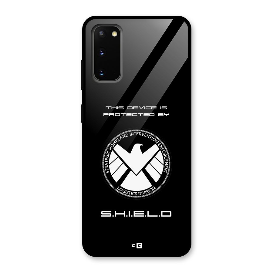 Protected Device Glass Back Case for Galaxy S20