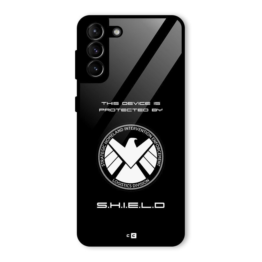 Protected Device Glass Back Case for Galaxy S21 Plus