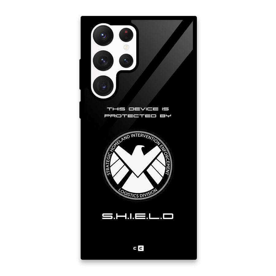 Protected Device Glass Back Case for Galaxy S22 Ultra 5G