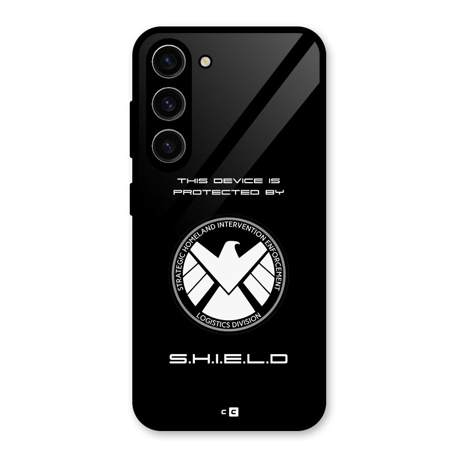 Protected Device Glass Back Case for Galaxy S23