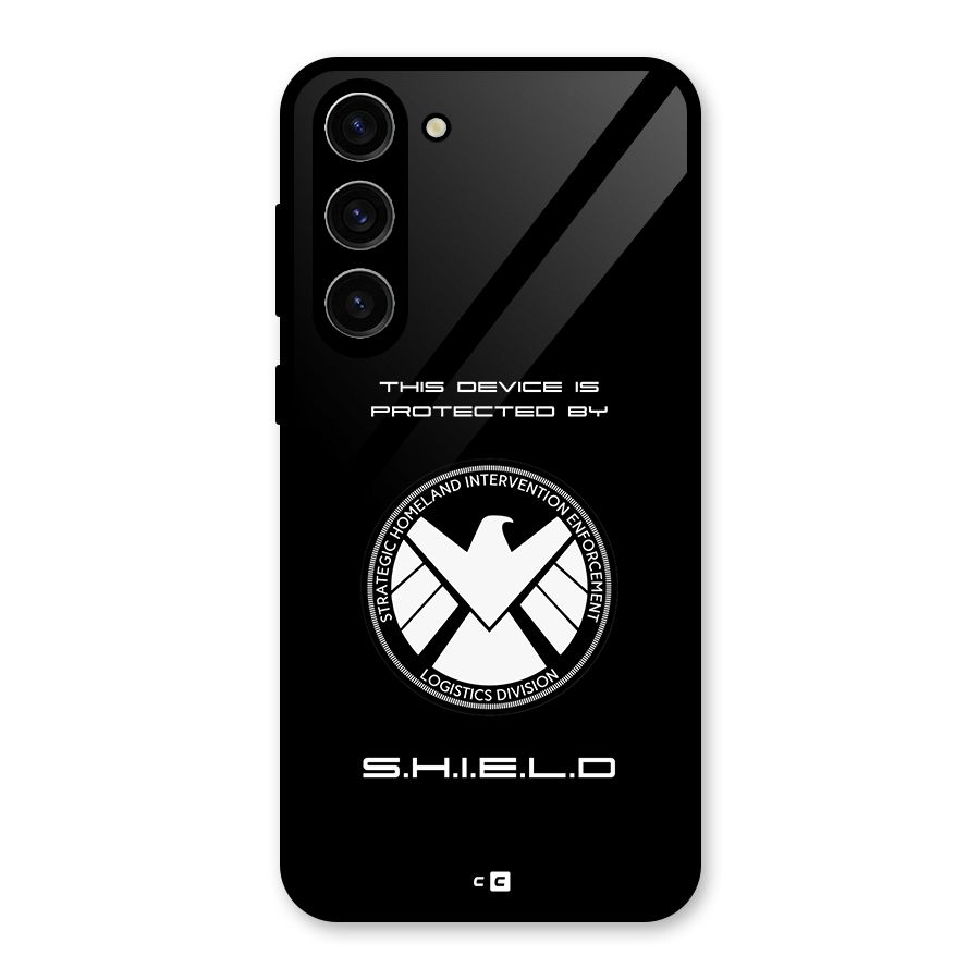 Protected Device Glass Back Case for Galaxy S23 Plus
