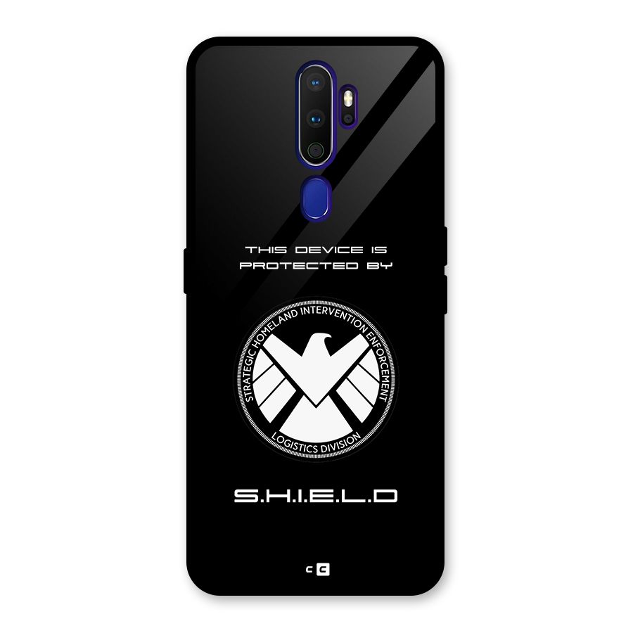 Protected Device Glass Back Case for Oppo A9 (2020)